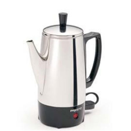 National Presto National Presto Industries 02822 6 Cup Stainless Steel Coffee Maker 2822